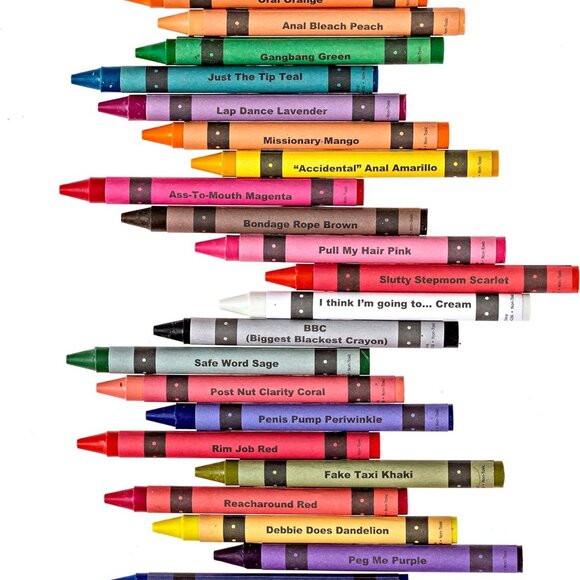 Sexy Color Named Crayons For Couples Gag Gift Fun Gifts Humor Funny Gifts Idea - Picture 4 of 5